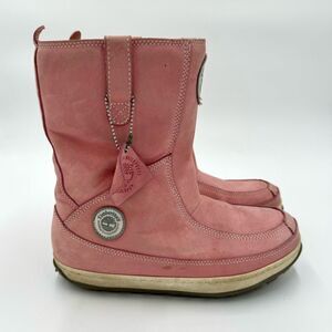 Timberland Women’s Mujer Pink Snow Boots Gorp Core Boots size 7.5